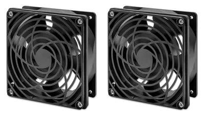 Immagine prodotto di Intellinet 716154 INTELLINET Ventilatore da tetto a 2 vie per distributori a parete da 19 pollici