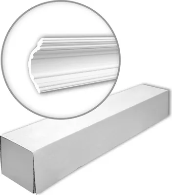 Obrázek produktu pro Římsy Profhome 150168 1 karton s 6 ozdobnými lištami 12 m