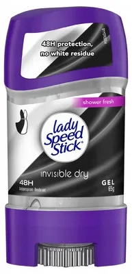 Image de LADY SPEED STICK Déodorant-gel invisible, effet sec, 48 heures, 65 g