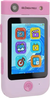 Productafbeelding van Roseate 1080P 48MP Digitale Camera, 2,8 inch IPS touchscreen, automatische scherpstelling, 700 mAh batterij, met wekker en MP3-muziekspeler, draagbaar, ideaal als cadeau
