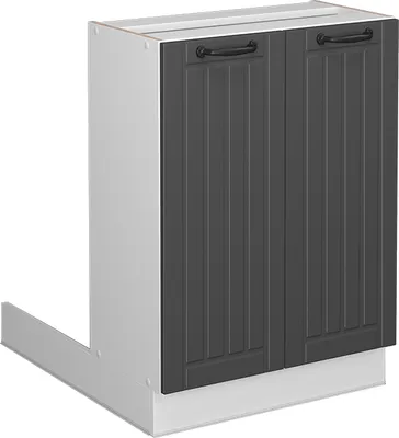 Produktbild von Kücheninsel Vicco Fame-Line Anthrazit Landhaus 60 cm ohne Arbeitsplatte, Model 38552