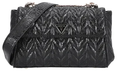 Produktbild von Guess GUESS Stacey Convertible Umhängetasche Schwarz