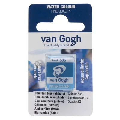 Image de Van Gogh | aquarelle bleu céruléen (Phtalo) 535