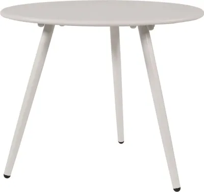 Produktbild von Beistelltisch Rafael ø 45 cm | Weiß | Metall | Lesli Living