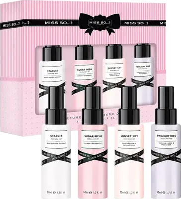 Produktbild von Miss So - Damen Körperparfum-Set 4 x 50 ml