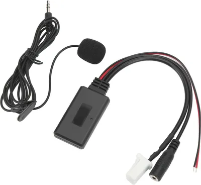 Image de Adaptateur de câble audio Bluetooth pour voiture avec microphone, mains libres, remplacement pour Suzuki SX4 Grand Vitara 2007-2010