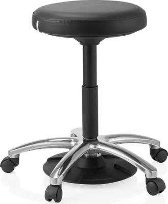 Obrázek produktu pro hjh OFFICE otočná stolička Operator Step castor pracovní stolička, ergonomická stolička pro kancelářskou praxi domácí kancelář, Softex