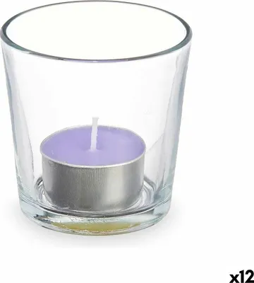Obrázek produktu pro Vonná svíčka 7 x 7 x 7 cm (12 kusů) Levandulový hrnek