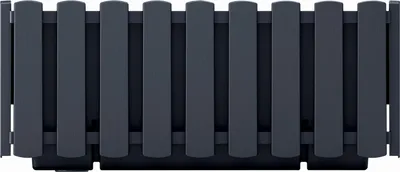 Obrázek produktu pro květináč truhlík 38cm BOARDEE FENCYCASE DDEF400-S433 antracit plastový PROSPERPLAST