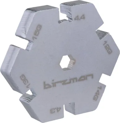 Produktbild von Birzman Spoke Wrench Speichenschlüssel Silber - Doppelendige Präzisions-Zentr...
