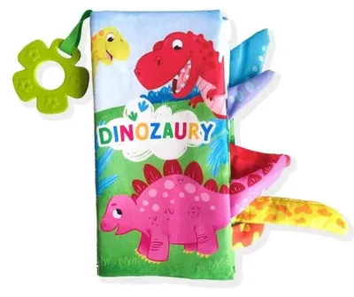Zdjęcie produktu dla Dinozaury. Książeczka sensoryczna