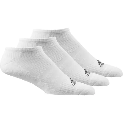 Produktbild von Adidas Füsslinge 3S Performance No-Show HC 3er Pack weiß, 39-42