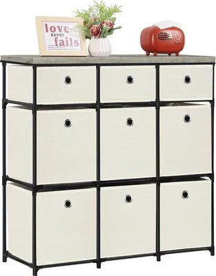 Produktbild von Kleiderorganizer 9 Fach Schublade Schrank Organizer Schlafzimmer