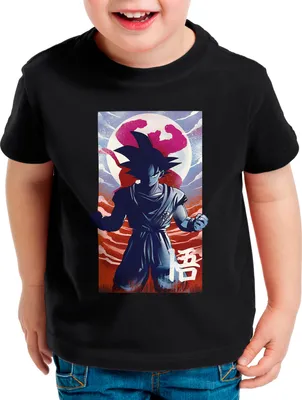 Produktbild von style3 Kame Hame Kinder T-Shirt super dragon saiyan z gt