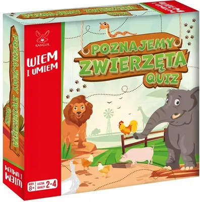 Zdjęcie produktu dla Wiem i Umiem Poznajemy zwierzęta