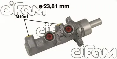 Produktbild von CIFAM 202-529 Bremszylinder Hauptbremszylinder für FIAT BRAVO II (198) STILO (192) Idea (350) STILO Multi Wagon (192) für LANCIA MUSA (350)