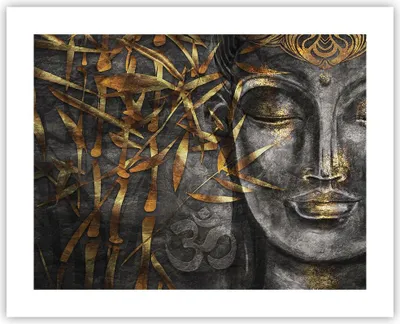 Produktbild von Poster - Poster ohne Rahmen - Buddha Gold Bodhisattva - 50x40 cm - Wand Bild - Wanddeko - Wandbilder - Kunstposter - Wandposter - Bilder - Kunstdruck - Wanddekoration - Wandbild - P2XAA50x40-4442