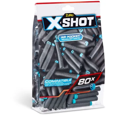 Produktbild von XSHOT 36589, Nachfüllen, 8 Jahr(e), 80 Stück(e), Mehrfarbig