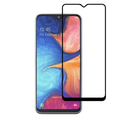 Obrázok produktu pre Smartphonica Samsung Galaxy A20E celoplošný ochranný kryt z tvrdeného skla so zaoblenými rohmi