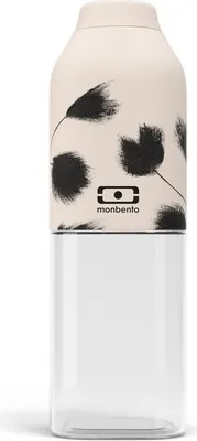 Produktbild von MONBENTO M Positive Graphic Plume 0,5 l - Tritan Wasserflasche / Trinkflasche