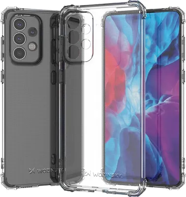 Imagen del producto de Funda protectora transparente antiimpactos para Samsung Galaxy A73, marca Wozinsky
