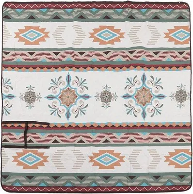 Produktbild von Picknickdecke – Outdoor-Decke – Für Reisen im Freien – Verstärkt und wasserdicht – 197x197 cm