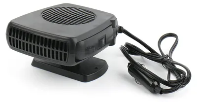 Imagen del producto de Ventilador calefactor portátil, universal y de fácil instalación (plug-and-play), de 12V, para desempañar parabrisas, compatible con la mayoría de los vehículos