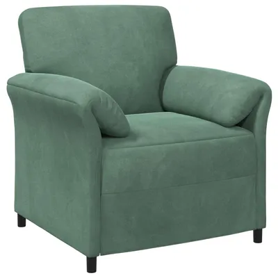 Immagine prodotto di vidaXL Divano a 1 posto verde mare 88 x 83 x 95 cm in velluto