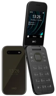 Zdjęcie produktu dla Telefon komórkowy HMD 2660 FLIP 4G CZARNY TA-1711