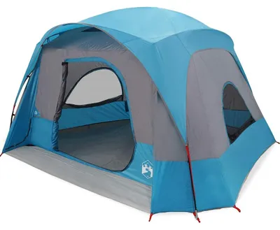 Immagine prodotto di vidaXL Tenda familiare per 6 persone Blu Impermeabile
