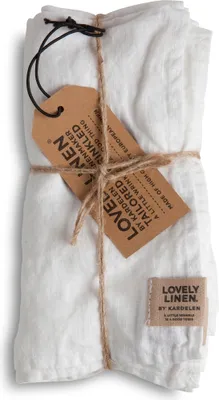 Produktbild von Lovely Linen Linen Misty Serviette Leinen cloud (1 Stück)