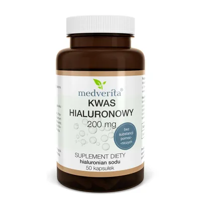 Zdjęcie produktu dla Medverita Kwas hialuronowy 200 mg - 60 kapsułek