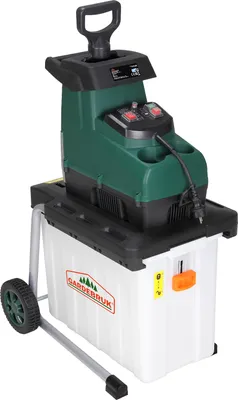 Produktbild von GARDEBRUK® Leisehäcksler 3100 W max. 45 mm Aststärke Elektrisch 60 L Auffangbox Walzenhäcksler Gartenhäcksler Schredder
