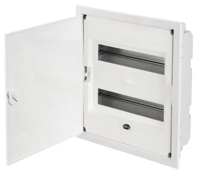 Image de Boîtier de distribution encastrable, 24 modules, 400V, 2 rangées