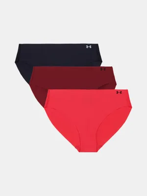 Produktbild von Under Armour Damen UA Pure Stretch NS BKN Slips - 3er-Pack Größe S
