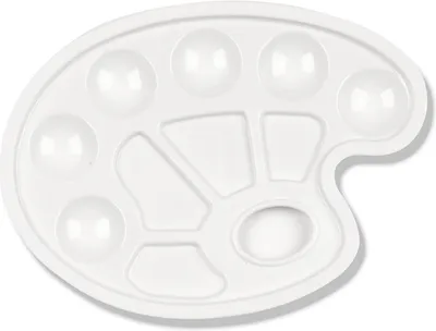 Produktbild von 4x Mischpalette Kunststoff Farbpalette
