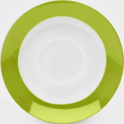 Produktbild von Van Well 6er Set Untertasse "Vario grün" 14,5cm