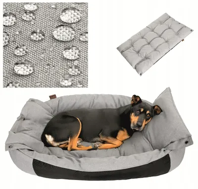 Produktbild von PillowPrim Twice Hundebett 2-in-1 Wasserfest L