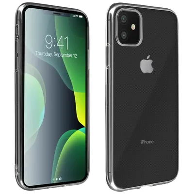 Produktbild von Avizar, 360° Schutz-Set: Hülle und Displayschutzfolie für Apple iPhone 11, Schwarz