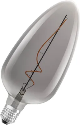 Produktbild von OSRAM Vintage 1906 LED Big Special Shapes 4W 818 Rauchglas E27 Lampe 140lm 1800K warmweiss wie 15W dimmbar 4099854090325