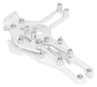 Productafbeelding van Robotklem Flexibel - Mechanische Arm - Aluminiumlegering - Precieze Beweging - Maximale Klauwopeningshoek 55 mm - Totale Klauwlengte 108 mm