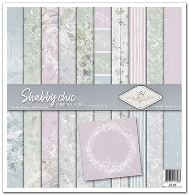 Zdjęcie produktu dla Zestaw papierów do scrapbookingu 30x30 - Itd Collection - Shabby Chic