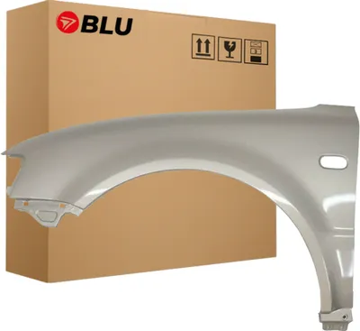 Immagine prodotto di BLU Parafango compatibile con VW Volkswagen Passat B5 LB7Z Sinistra Silber SatinSilber | 1996-2000 | Anteriore | Verniciato | Pronto per il montaggio | Acciaio