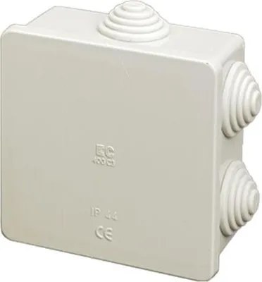 Image de Boîte De Dérivation Carrée 80x80mm P.40mm Vrac - Electraline