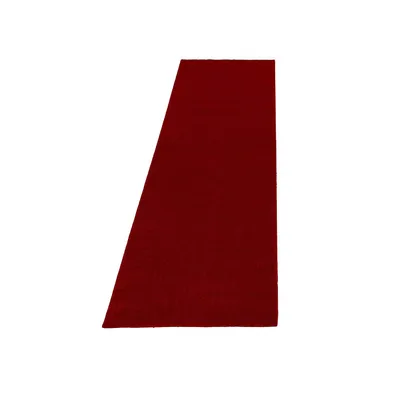 Produktbild von Ata teppich kurzflor läufer 80x250cm rot