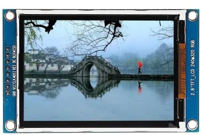 Produktbild von 2,8 Zoll TFT Farbdisplay - LCD Modul mit SPI-Serielle Schnittstelle - Elektronik - Farbdisplay - Bildschirm
