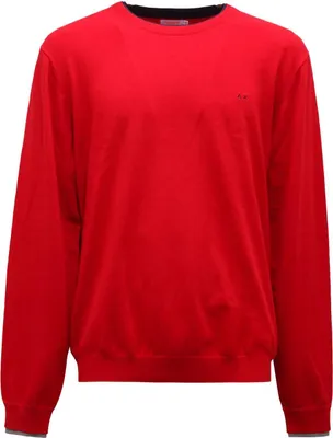 Produktbild von M4874 Maglione Uomo Sun 68 Man Wool/Baumwolle Sweater