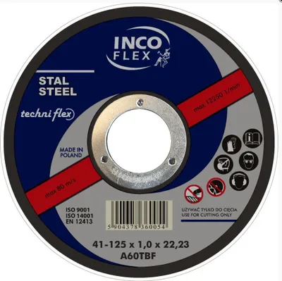 Immagine prodotto di Disco per smerigliare il metallo Incoflex 115 x 6,0 x 22,2 mm