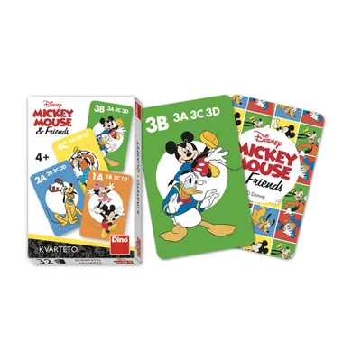 Produktbild von Mickey und Freunde - Quartett-Spiel