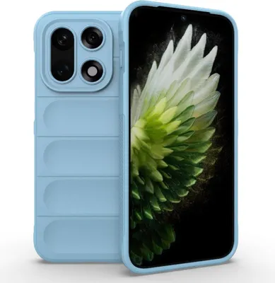 Produktbild von Mobigear Bumpy  OnePlus 15 Hülle Flexibles TPU Backcover - Blau